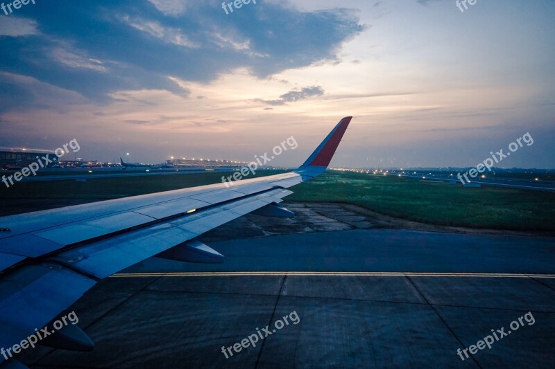 Plane Sky Flight Airplane Travel