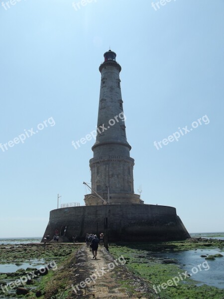 Cordovan Lighthouse Ocean France Atlantic