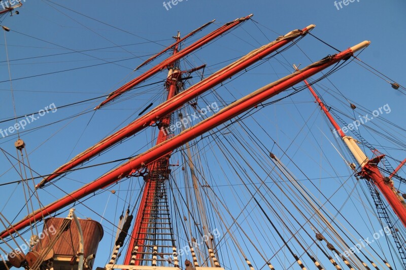 Germany Sedov Sailing Vessel Ship