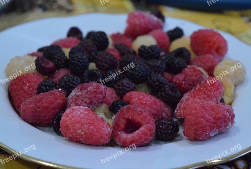 Raspberry Berry Berries Of A Raspberry Ripe Raspberry Black Berries