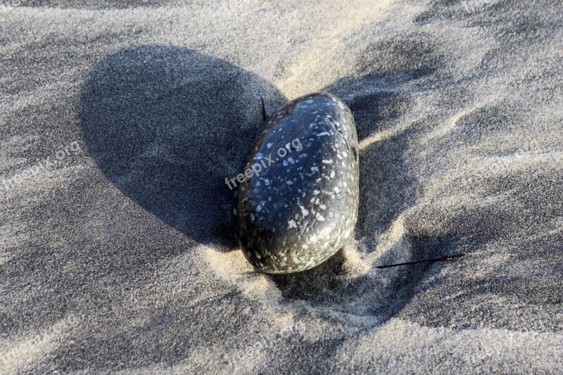 Stones Beach Sandy Beach Sand California