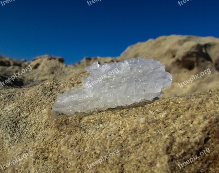 Salt Mineral Natural Nature Crystal