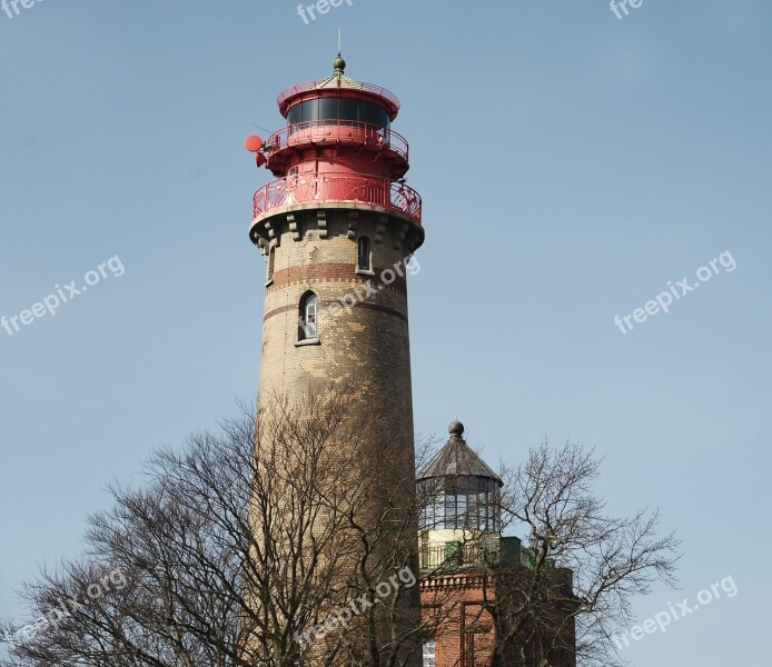 Lighthouse Cape Arkona Coast Rügen Island Tower