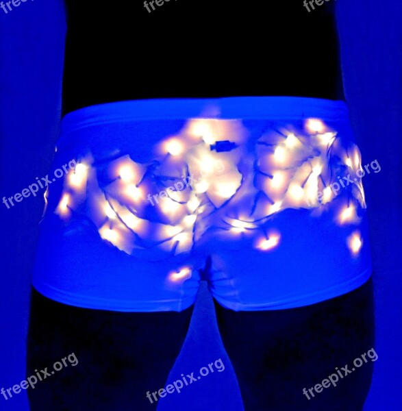 Uv Underpants Laundry Lichterkette Uv Light