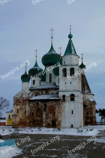 Rostov Churches Architecture Restoration Free Photos