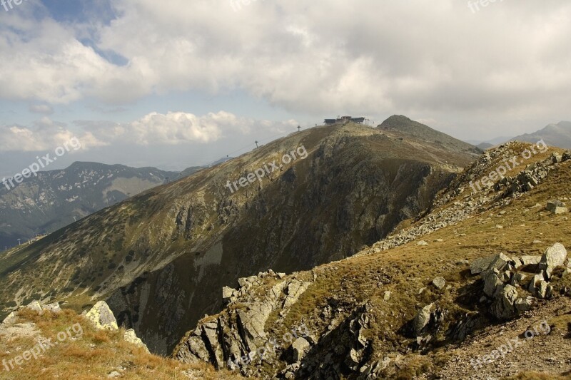 Rock Mountains Landscape Adventure Hiking