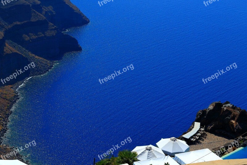 Hunting Santorini Greece Sea Coast