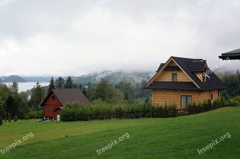 Bieszczady Solina Mountains The Fog Early Morning