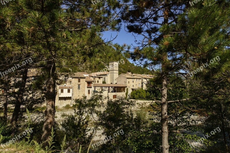 The Looted Village Comtat Venaissin Drôme France