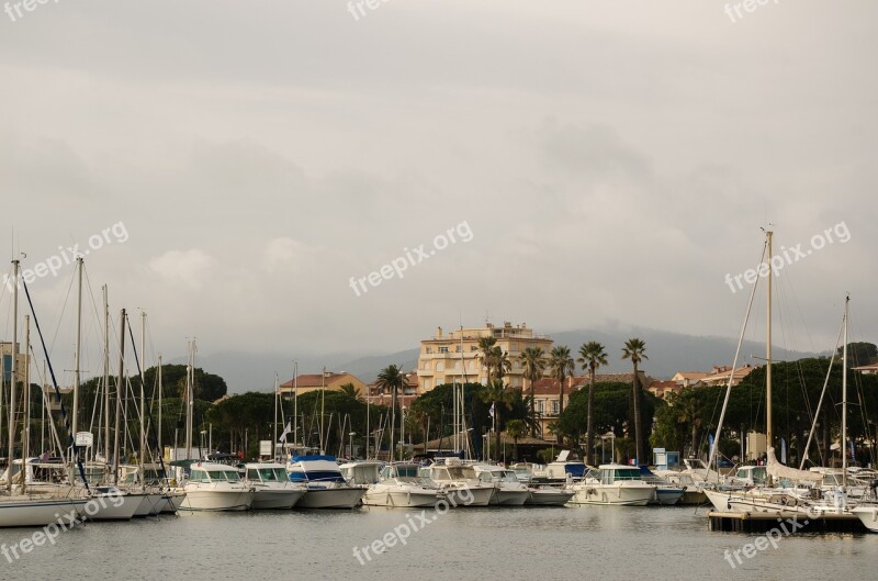 France South Of France Sainte-maxime Mediterranean Port