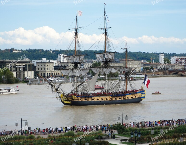 Wharf Maritime Navigation Boats Frigate