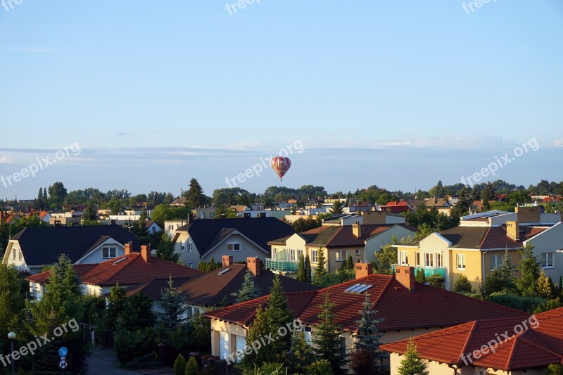 Balloon The Roofs City Swarovski Buildings