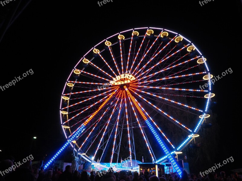 Ferris Wheel Fair Ride Fun Festival