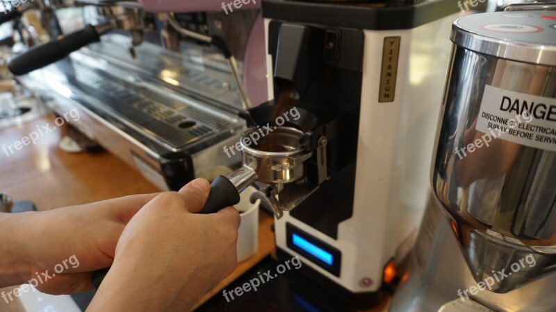 Grinder Cafe Coffee Bean Machine