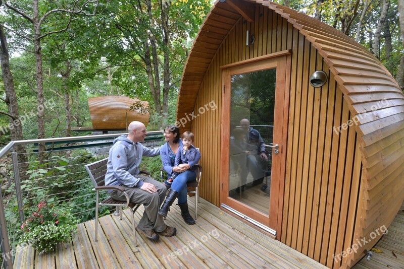 Glamping Pod Scottish Glamping Riverbeds Wooden Lodge