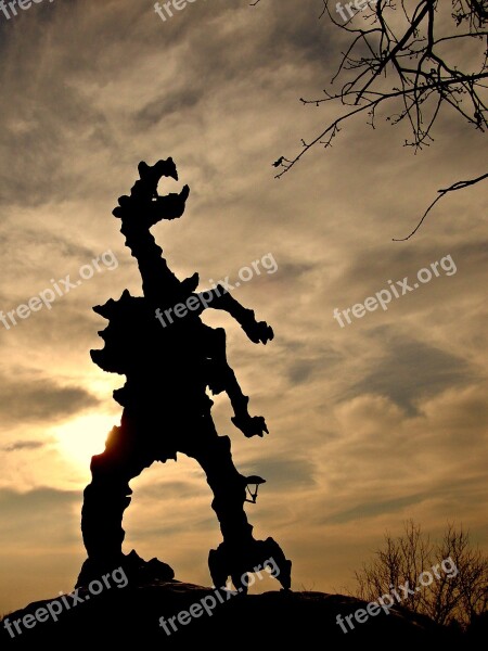 Kraków Dragon Wawel Dragon Poland The Statue