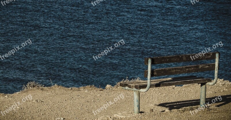 Bench Sea View Point Kapparis Cyprus