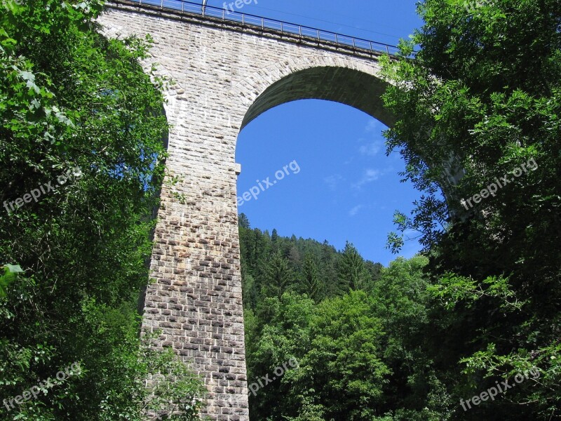 Black Forest Viaduct Building Free Photos