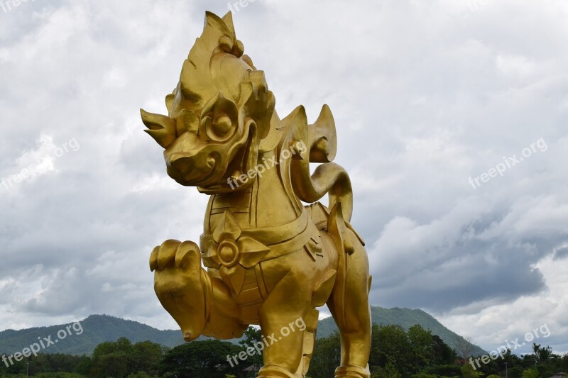 Singha Beer Park Mythical Animal Asia