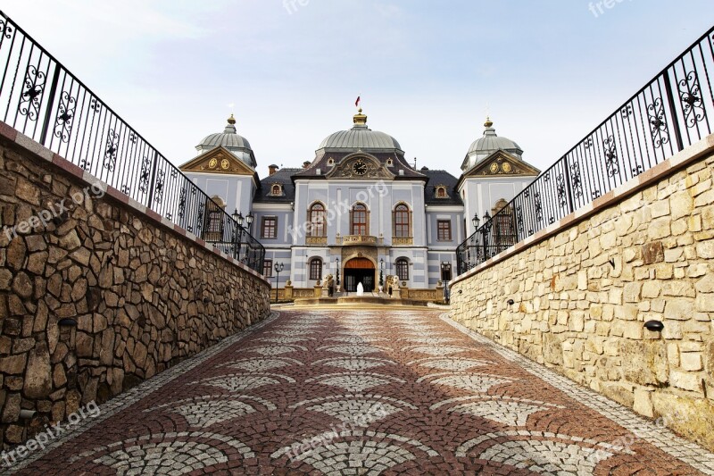 Halič Castle Galicia Lučenec Slovakia Reconstructed Castle