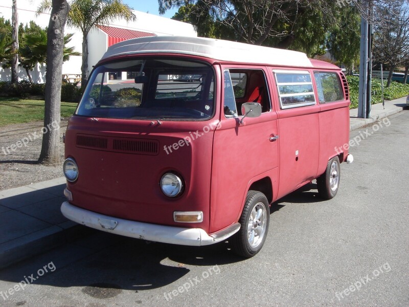 Volkswagen Vw Westfalia Van Retro