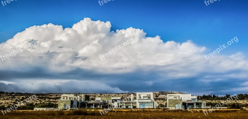 Cyprus Ayia Napa Scenery Landscape Clouds