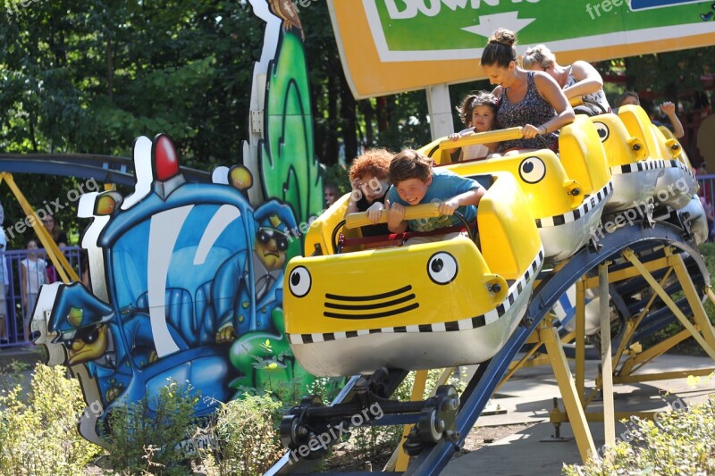 Roller Coaster Ride Amusement Park Free Photos