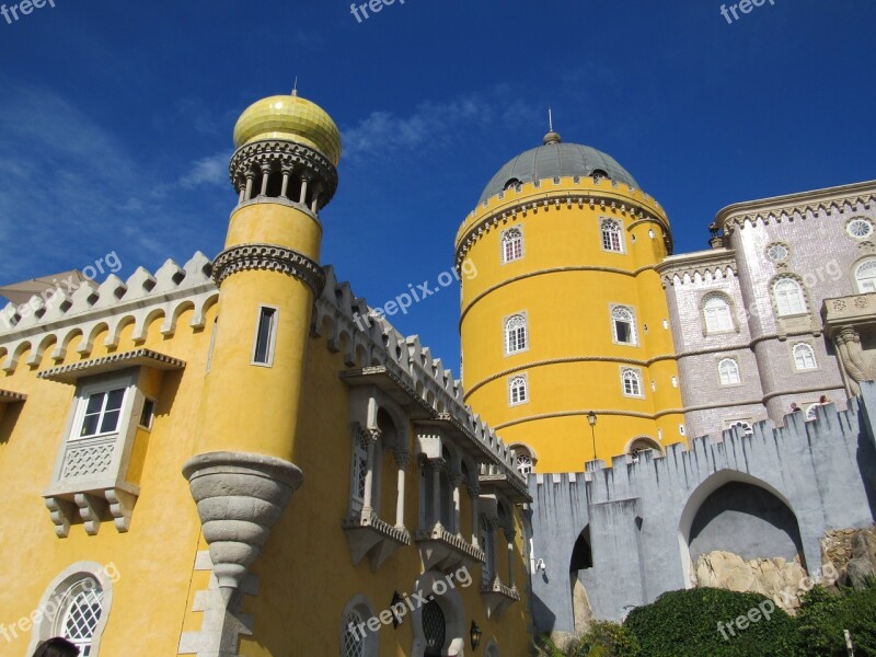 Sintra Castle Architecture Portugal Fortress