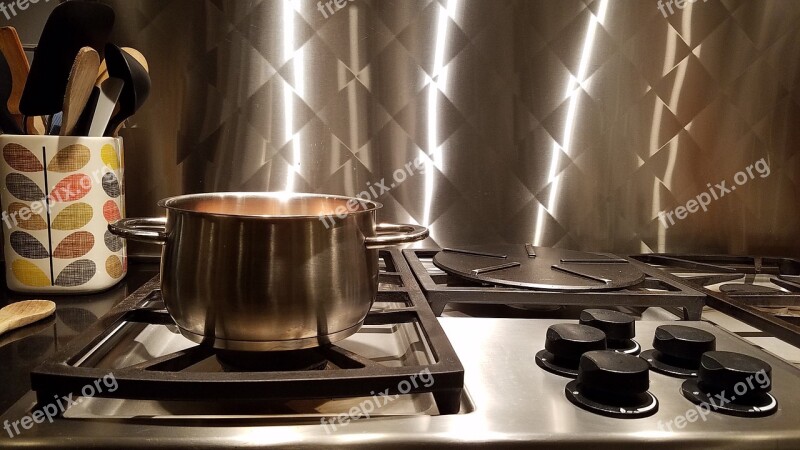 Kitchen Cooking Stainless Stove Cabinet