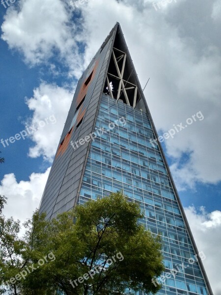 Tlatelolco Tower Independence Cdmx Mexico City Mexico