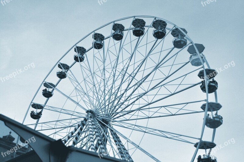 Ferris Wheel Games Fairground Manege Attraction