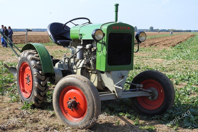 Deutz Tractor Tractors Old Historically