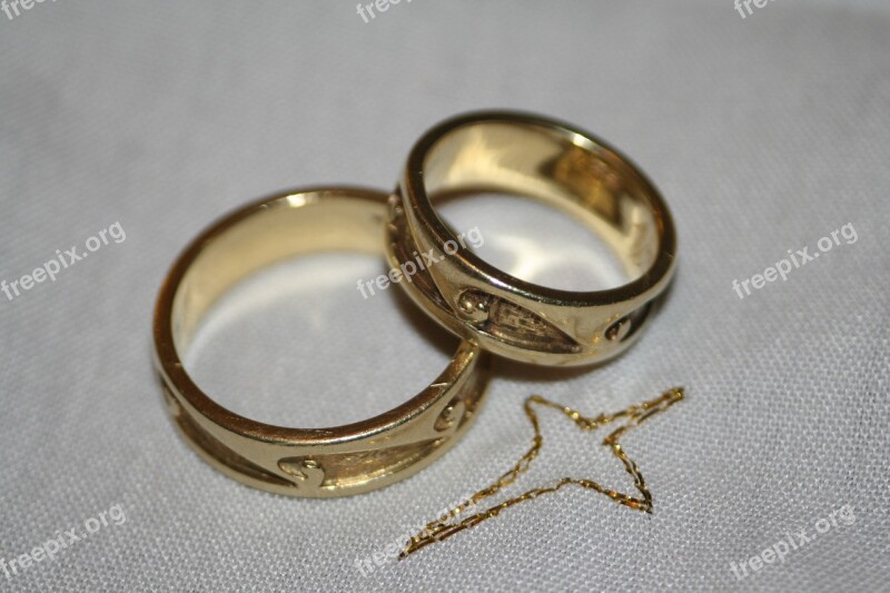 Wedding Rings Rings Marry Wedding Marriage