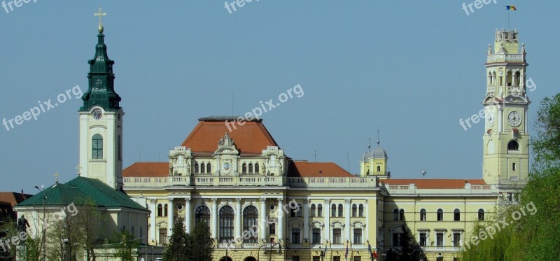 Oradea Transylvania Panorama Crisana Church