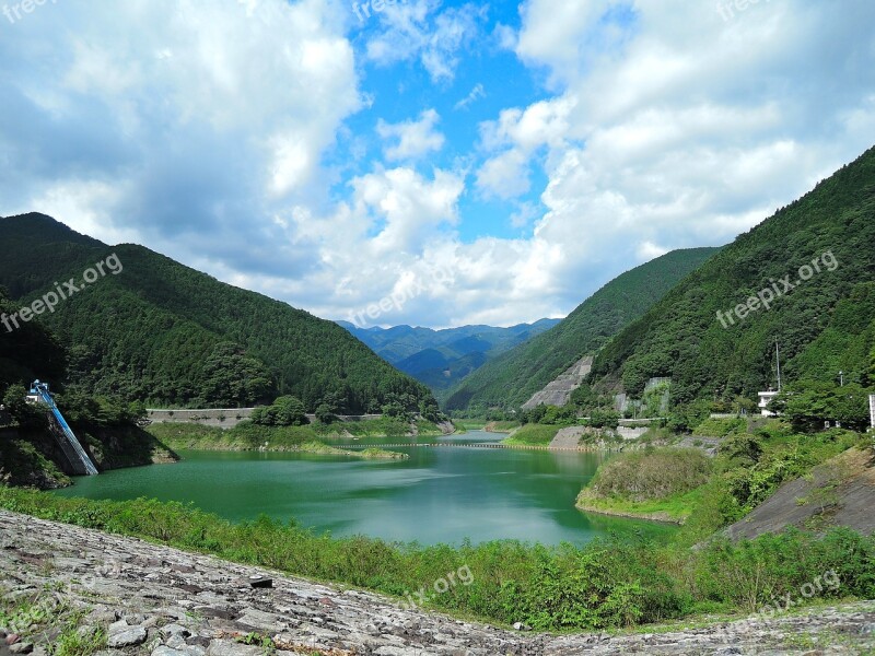 Mountain Dam Views River Cloud