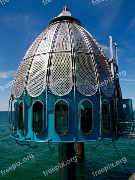 Diving Gondola Zingst Darß Baltic Sea Darß