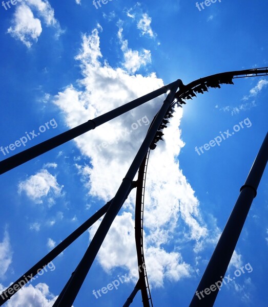 Carowinds Amusement Park Rides Roller Coaster