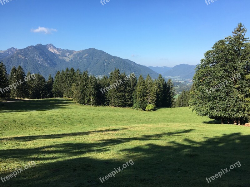 Bayrischzell Hochkreut Wendelstein Mountains Hike