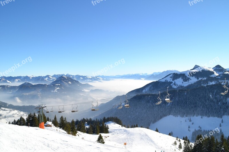 Sudelfeld Bayrischzell Ski Area Free Photos