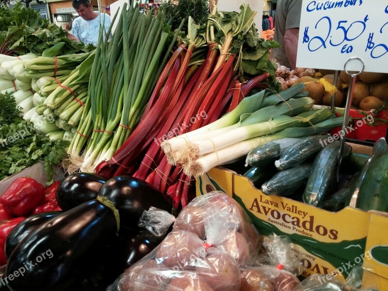 Vegetable Vegetarian Vegan Market Market Stall