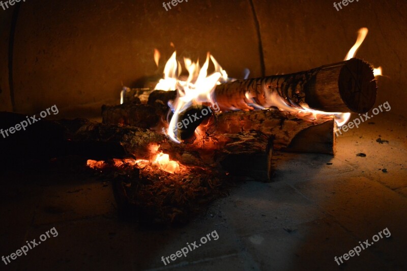 Fire Firewood Wood Stove Coal Wood