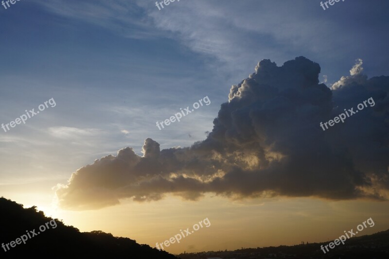 El Salvador Heaven Sky Clouds Sunny