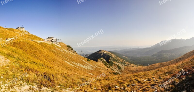 Tatry Kasprowy Wierch Landscape Polish Tatras Autumn