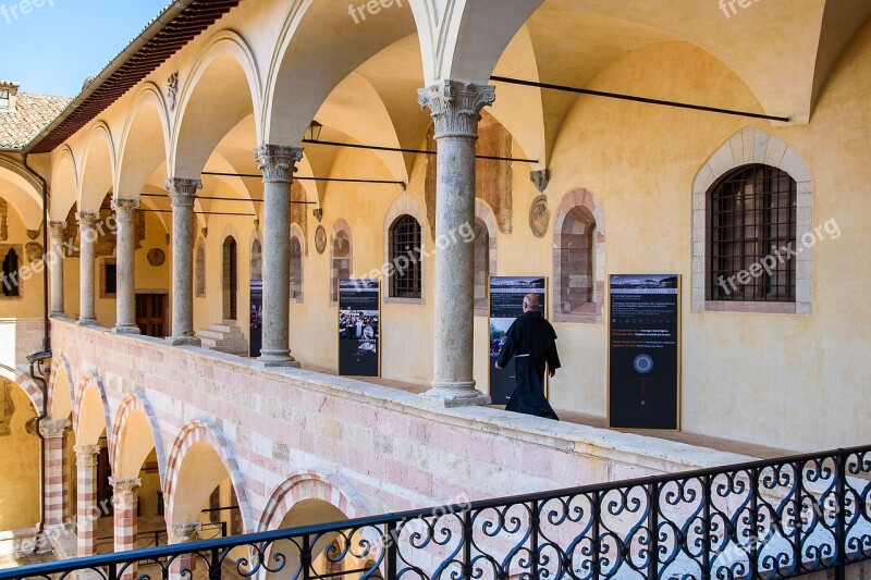 Assisi Asiz Square Monastery Free Photos