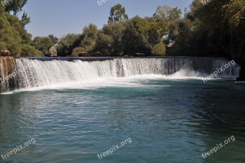 Antalya Manavgat Waterfall Free Photos