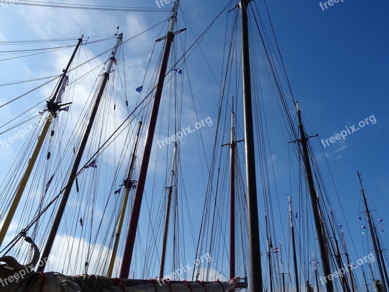 Ships Sky Mast Free Photos