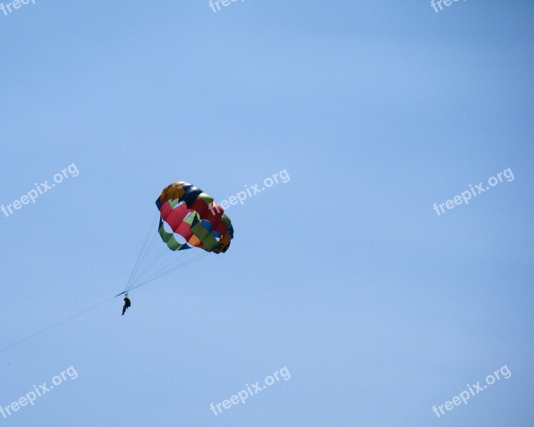 Parachute Activity Parasailing Sport Adventure