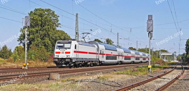 Intercity Double Decker Db Deutsche Bahn Remote Traffic