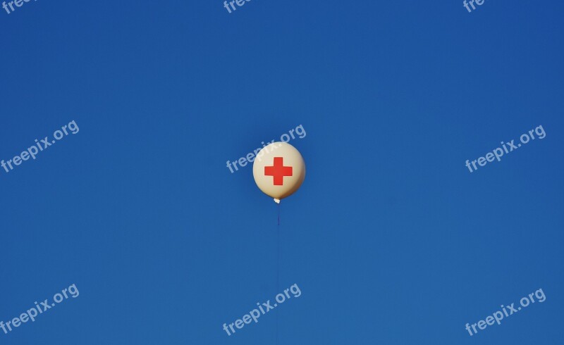 Balloon First Aid Sky Help Lifeboat Station