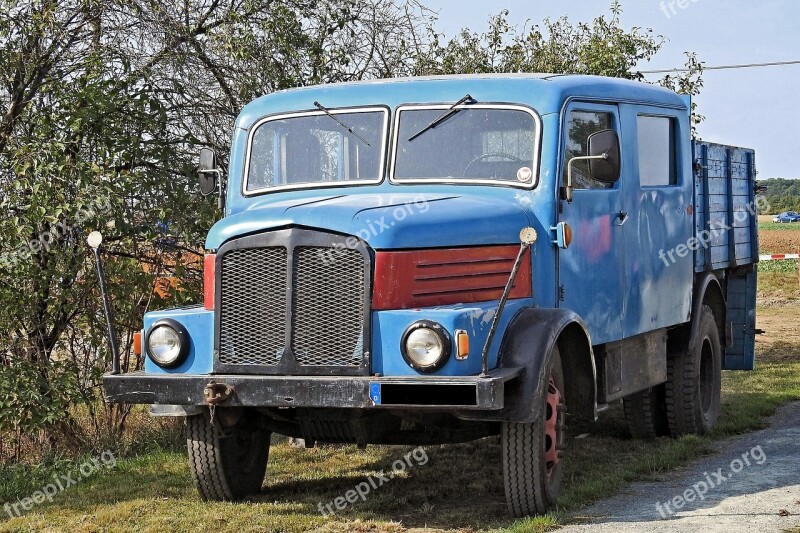 Truck Old Historically Oldtimer Ifa